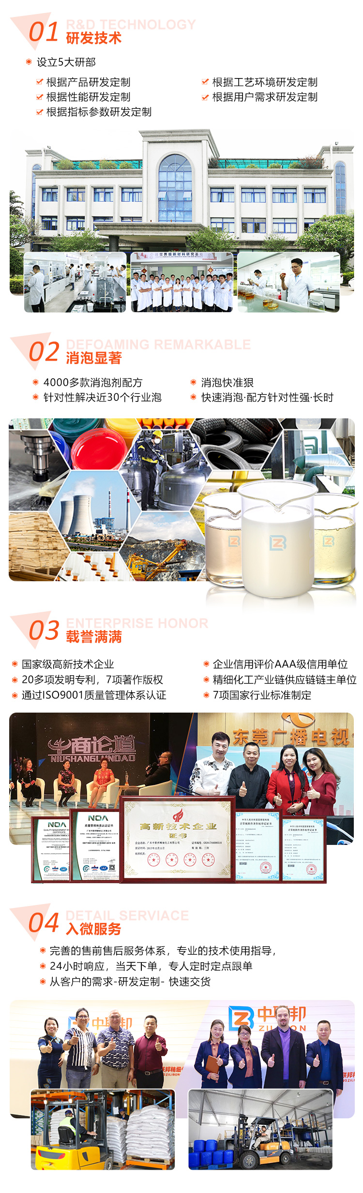 中联邦消泡剂四大优势